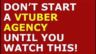 How to Start a Vtuber Agency Business | Free Vtuber Agency Business Plan Template Included