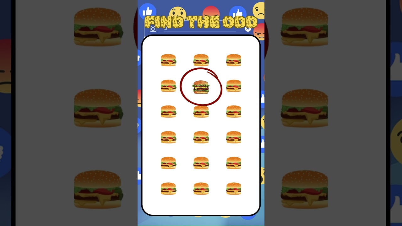 CAN YOU FIND THE ODD EMOJI IN 3 SECONDS?🙄🤗