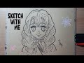 تعلم كيف ترسم ميتسوري Mitsuri من انمي قاتل الشياطين خطوة بخطوة Draw With Me 