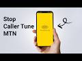 كيفية إيقاف نغمة المتصل على خط MTN