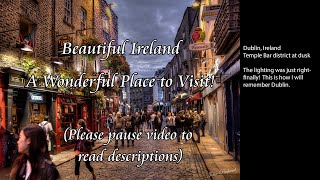 Ireland Slideshow With Descriptions-Amazing High Quality + HDR Images in 4K!