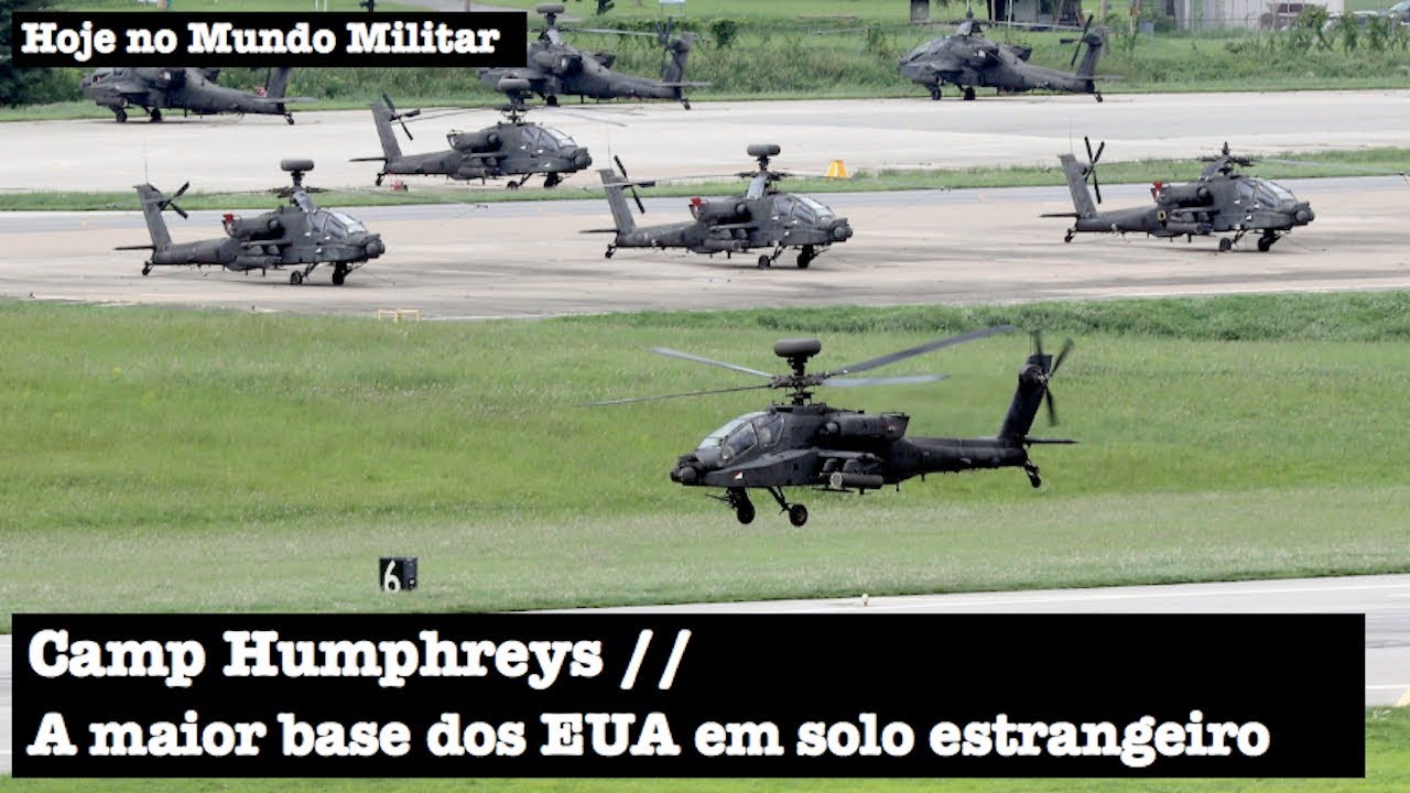 Camp Humphreys, a maior base dos EUA em solo estrangeiro
