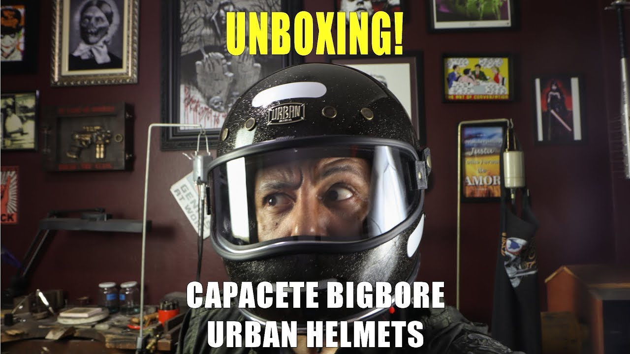 Unboxing Capacete Bigbore Urban Helmets Flake Preto