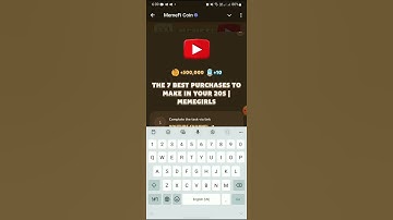 The 7 best purchases to make your 20s| Memefi 4th September task verification code| Memefi code.