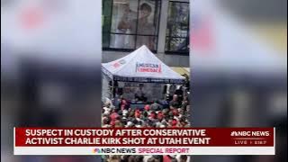 WATCH LIVE: Charlie Kirk Shot