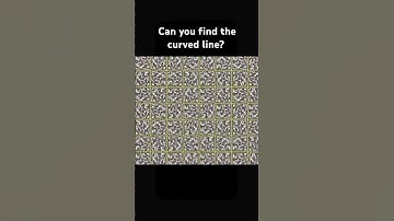 Find the curved line