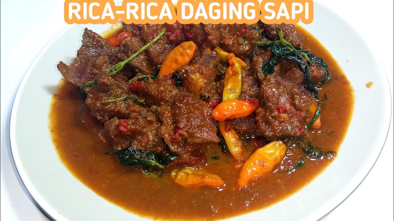 "RESEP"RICA RICA DAGING SAPI YANG ENAK - YouTube