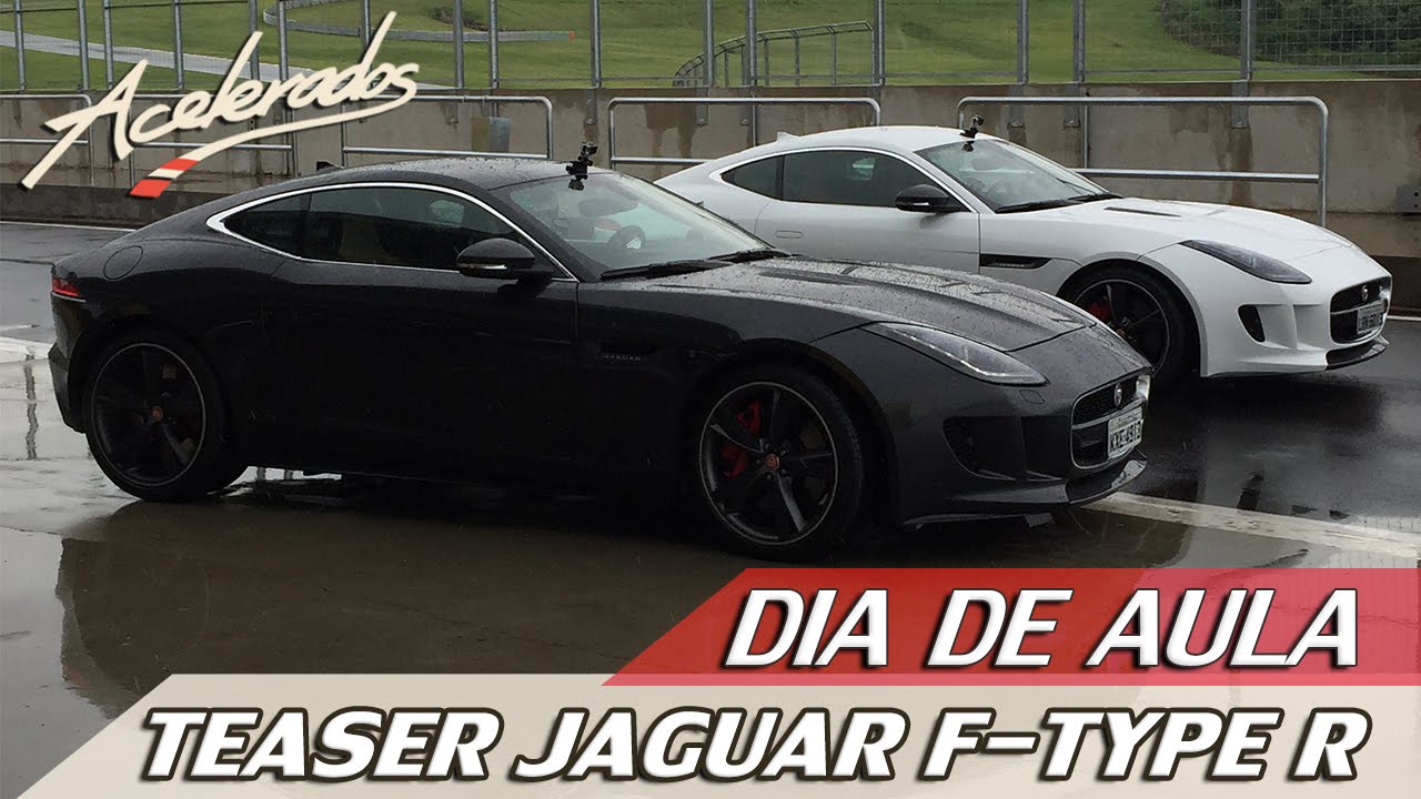TEASER - SEGUNDA TEMPORADA - DIA DE AULA COM JAGUAR F-TYPE R | ACELERADOS rubens barrichello