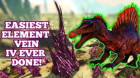 The easiest ELEMENT VEIN iv ever done! farm ele shards ark Extinction