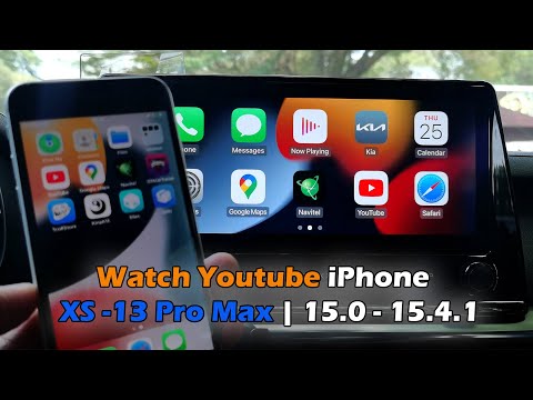 Watch Youtube On Carplay iPhone XS -13 Pro Max | 15.0 - 15.4.1 Without PC