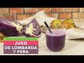 JUGO DE LOMBARDA Y PERA | Cómo preparar zumo de lombarda | Extractor jugos Oscar Neo Vitality4life