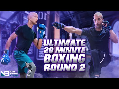 Ultimate 20 Minute Boxing Workout Round 2 | NateBowerFitness