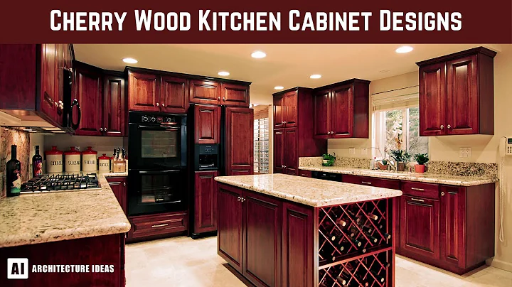 Cherry Wood Kitchen Cabinet Designs || The Most Tr...