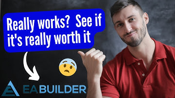 CAUTION - EA Builder Does It Works? Discover The Truth Now