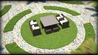 Rattan Cube Rio