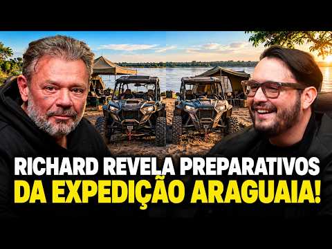 PREPARATIVOS EXPEDIÇÃO ARAGUAIA COM RICHARD E RATÃO