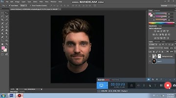 How to Add Hair Style in a bald Head MEN Photoshop Tutorial