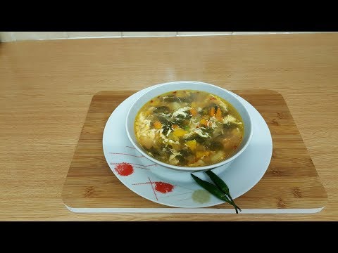 Video: Supa De Legume Cu Spanac