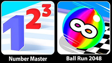 Number Master VS Ball Run 2048 Infinity - All Levels Gameplay Android iOS Ep 4