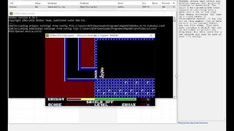 Thexder [MS DOS] Some Music on IBM PC Speaker