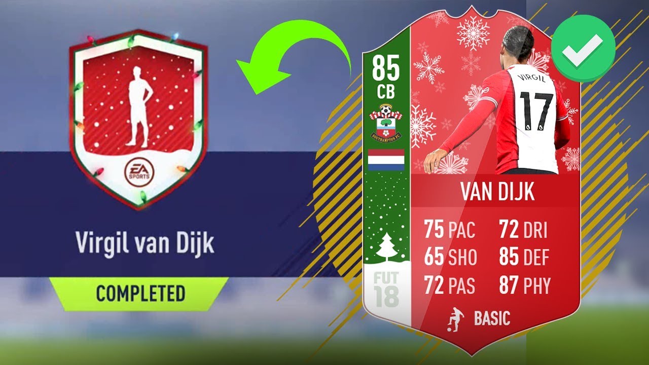 'FUTMAS' 85 VAN DIJK SBC CHEAPEST SOLUTION - 