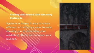 Revolutionize Your Online Business with Systeme.io for free!