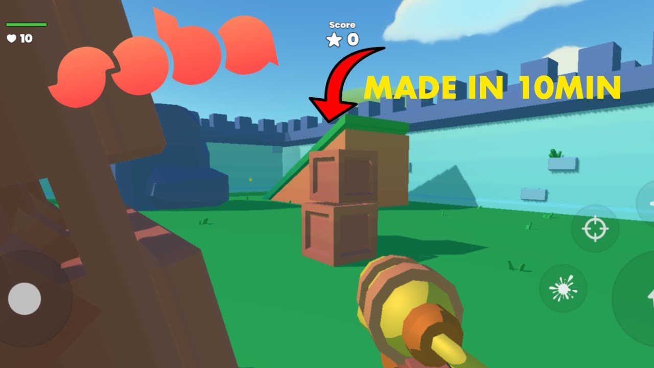 I Made a Game In 10 Minutes With 0 Scripting... - YouTube