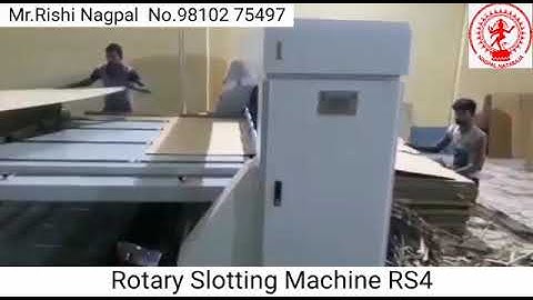 Rotary Slotting Machine RS4 @RishiNagpal