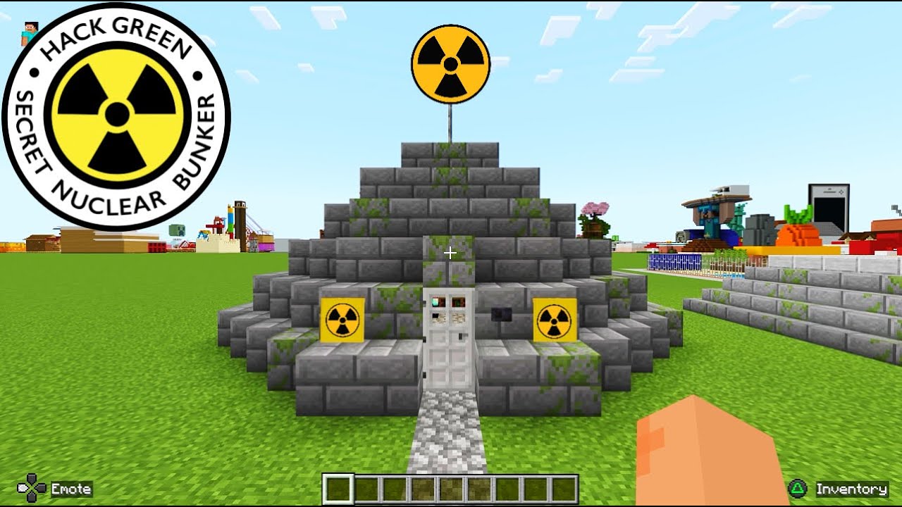 how To build an Epic Nuclear Bunker In Minecraft - YouTube