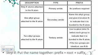 07 Amines and Amides