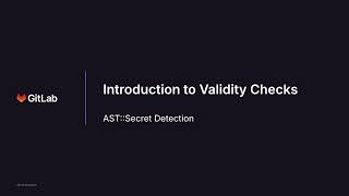 Introduction to Validity Checks