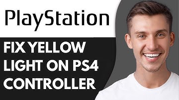HOW TO FIX YELLOW LIGHT ON PS4 CONTROLLER (2025)