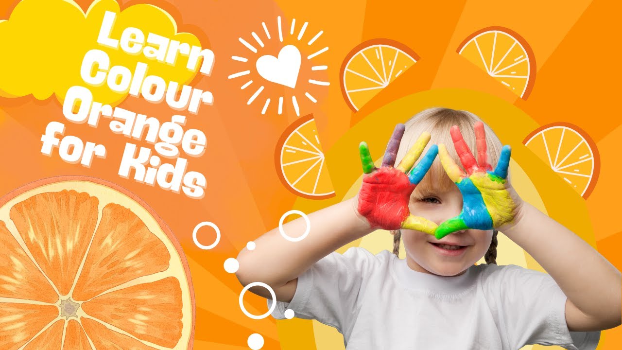 Learn Orange Color Song for Kids | Pumpkin 🎃 Carrot 🥕 Tiger 🐯 | Colors Song by CleverCubs