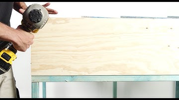 Blocking at external walls using rimboard