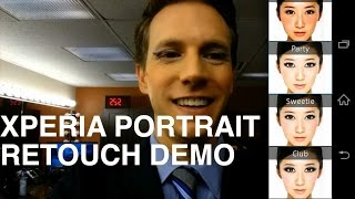 Demo: Portrait Retouch Camera App on the Sony Xperia Z3 screenshot 5