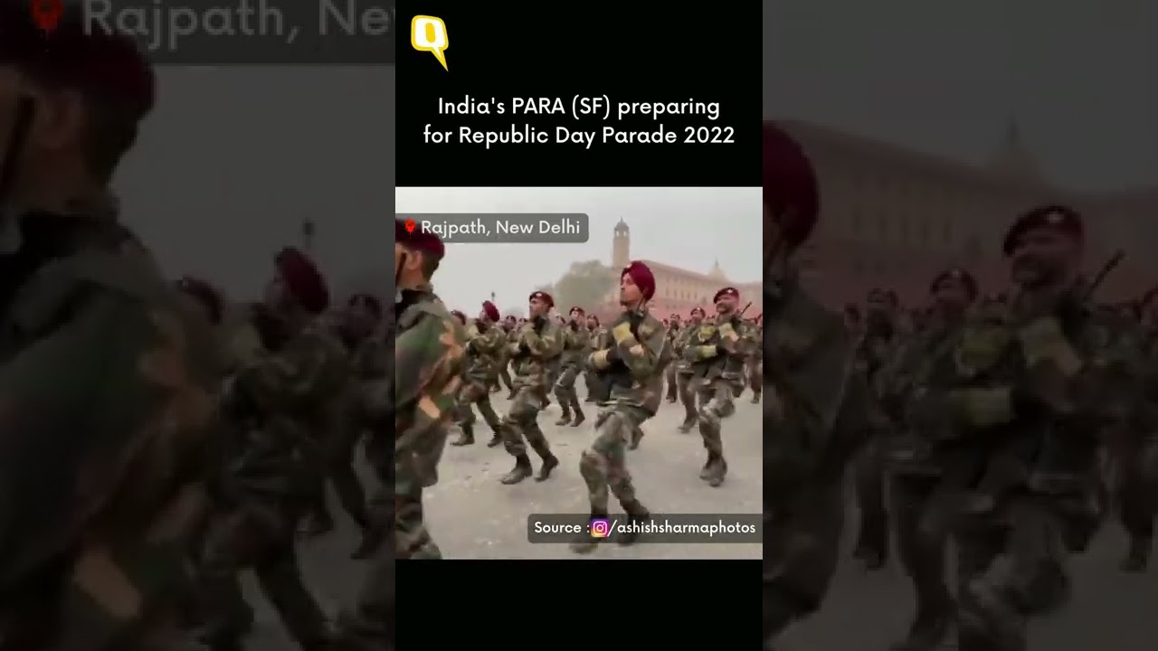 Watch  Indias PARA SF Prepare for Republic Day Parade 2022