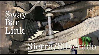 How To Replace Sway Bar Links On a '1418 Sierra/Silverado