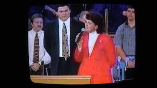 Brownsville Revival, John Kilpatrick Collapses Under Power of God, praying with Suzette Hattingh