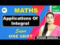 Applications Of Integral | Class 12 Applications of integral | Class 12 NCERT CBSE | By Pooja Jangra