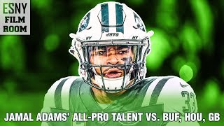 ESNY FILM ROOM: Jamal Adams' All-Pro Skills vs. Bills, Texans \& Packers