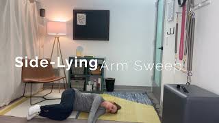 Side Lying Arm Sweep