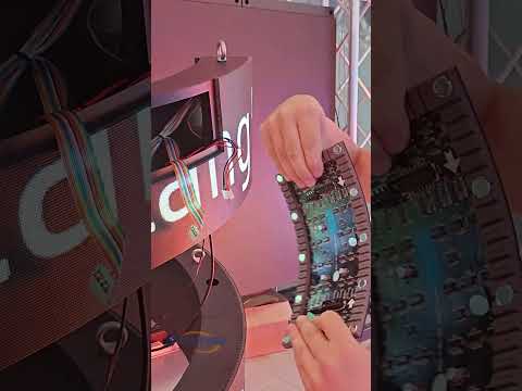 EA-Flex Indoor Soft Flexible LED Display #flexible #indoorleddisplay  #eagerled#shorts #ledboard