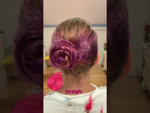 Purple hair styles￼