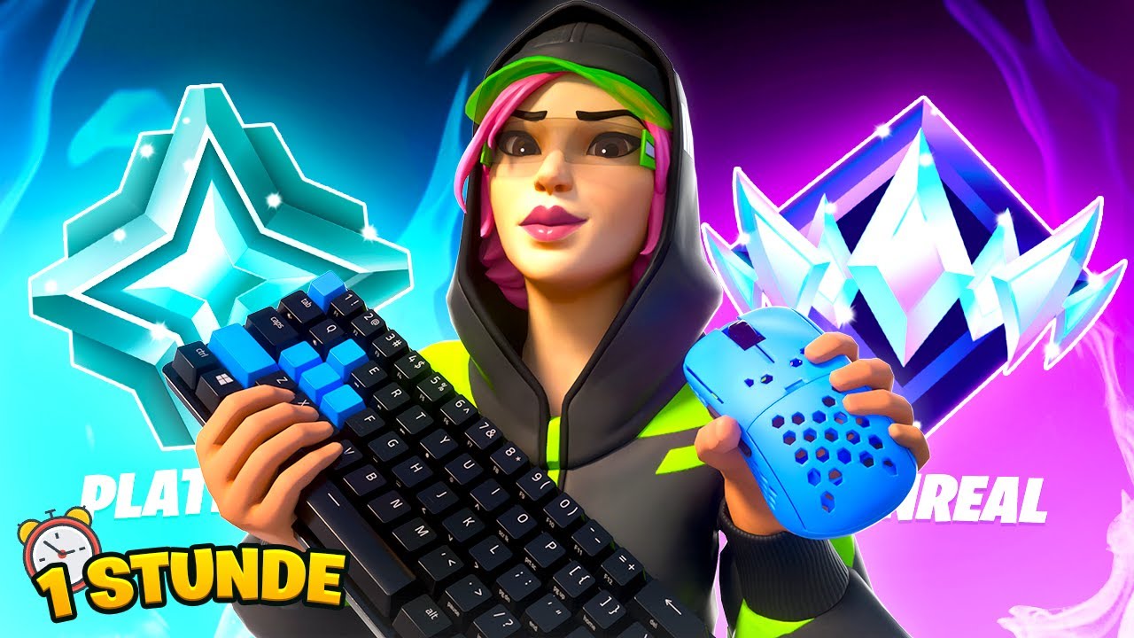 WELCHEN RANK schaffe ICH auf MAUS & TASTATUR in 1 STUNDE? 🥶 - Road to Unreal M&K (2)