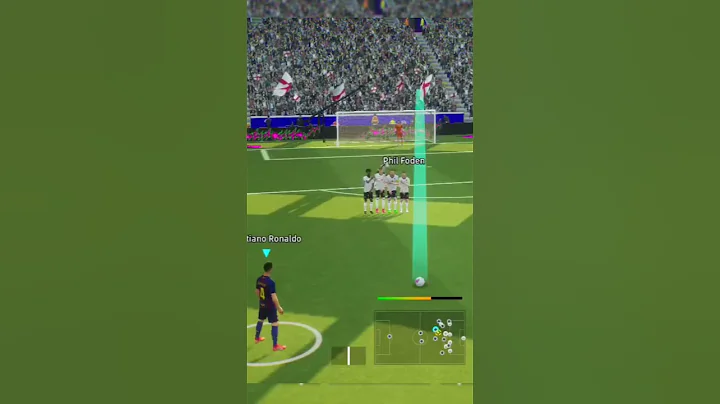 what a knuckle shot by ronaldo #shorts #viralshorts #efootball2026 #viral #trending