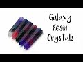 Making galaxy resin crystals