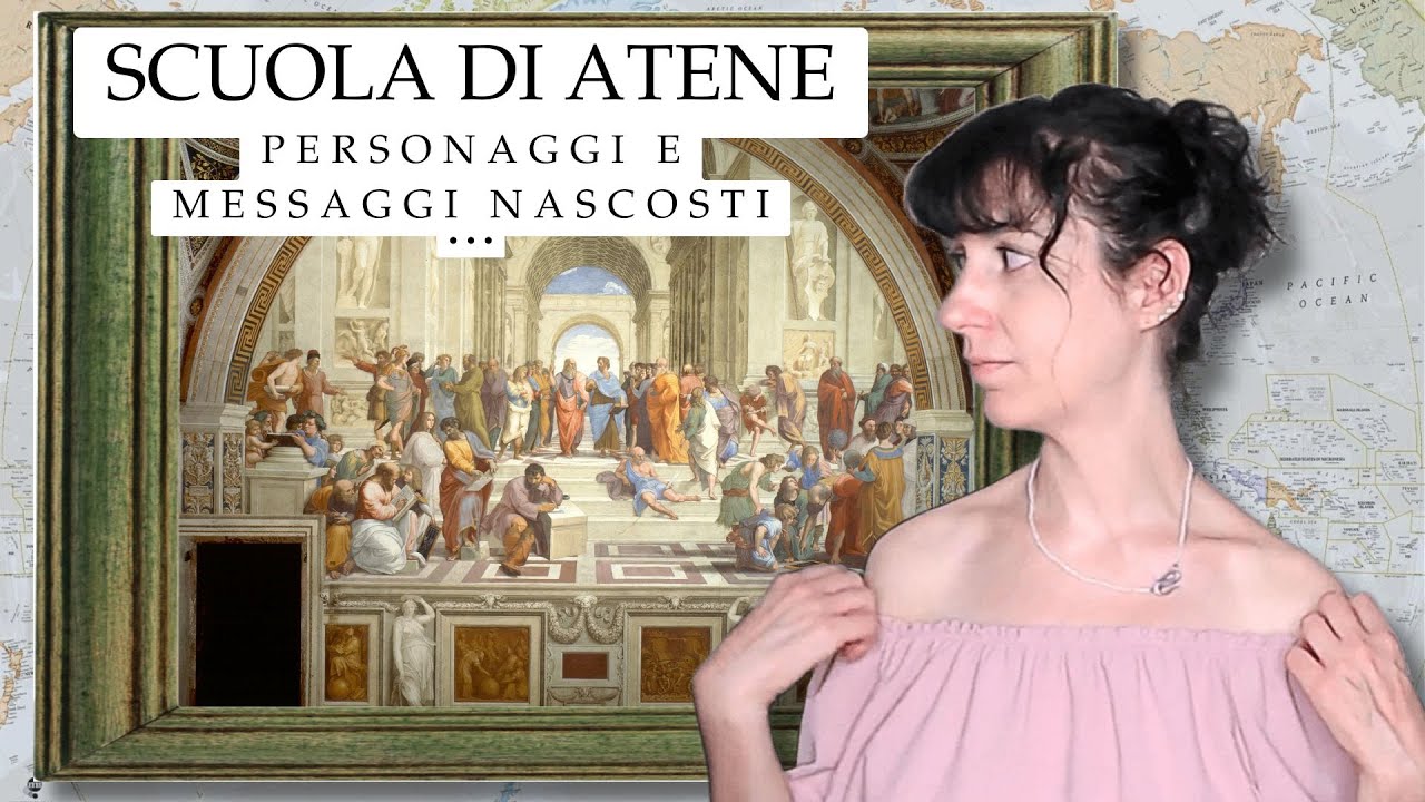 SCUOLA DI ATENE DI RAFFAELLO • Personaggi e messaggi nascosti | Storia dell'arte