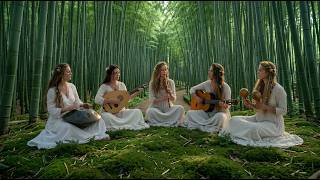 Japanese Zen Music for Deep Meditation | Bamboo Forest | Handpan · Lute · Flute · Guitar · Maracas screenshot 4