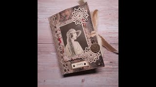 Handmade Grungy Style Forgotten Diary Helenas Diary Sold