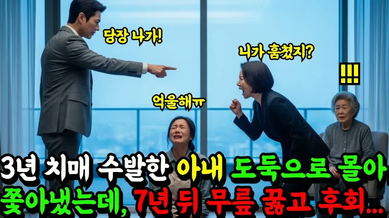 치매 시어머니를 3년 동안 정성껏 모셨는데 ‘도둑년’이라며 내쫓은 재벌 남편… 그러나 마지막 유언장이 공개되자 그가 무너져 내린 이유